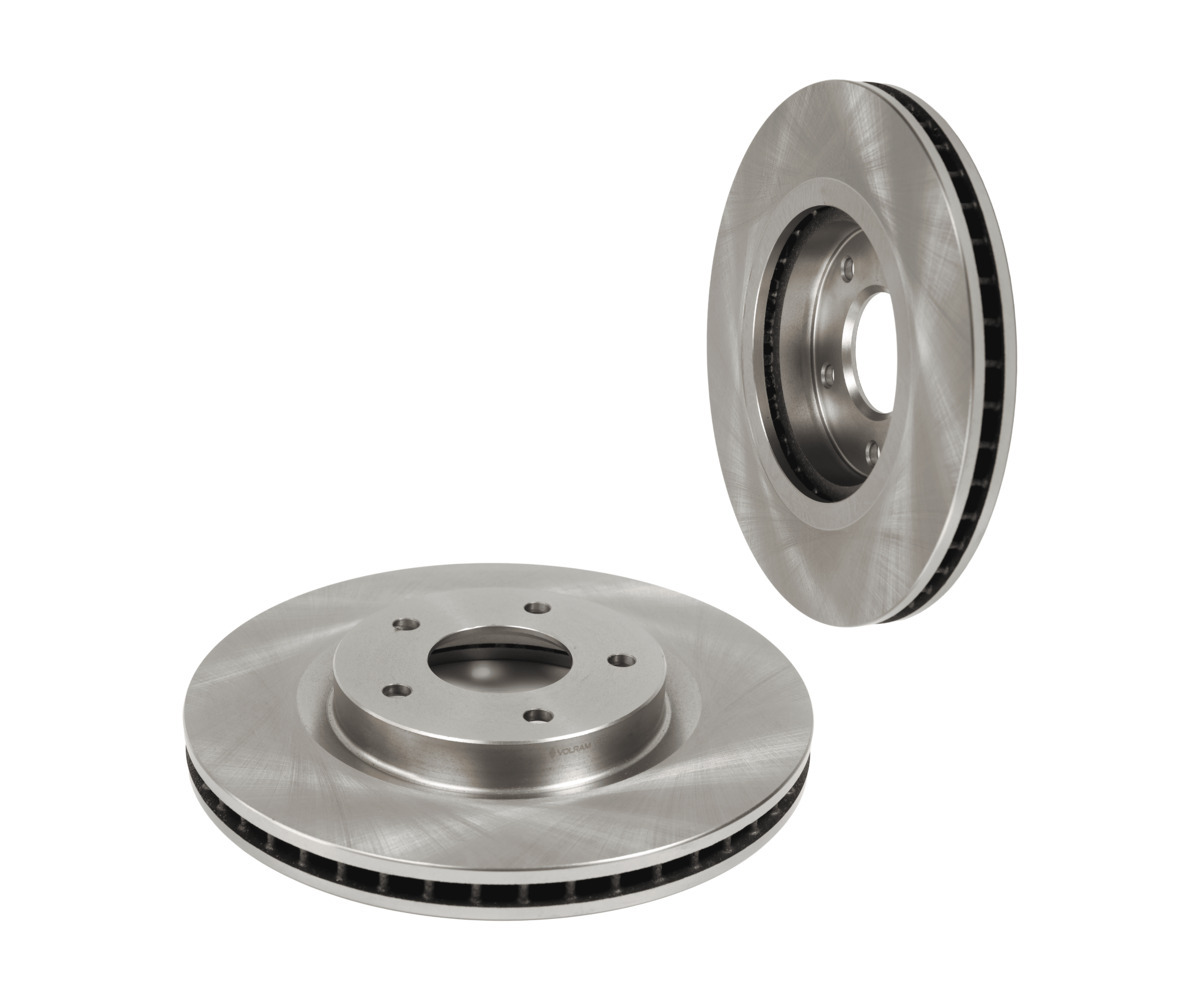 ДИСК ТОРМОЗНОЙ ПЕРЕДНИЙ для а/м NISSAN JUKE F15 (10-), X-TRAIL T31 (07-13), QASHQAI J10 (08-13); D=296mm; вент.; (VOLRAM) VR27159