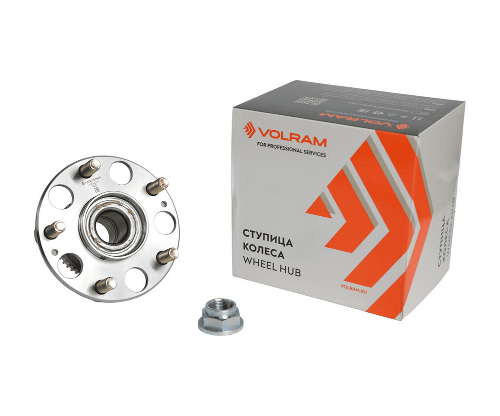 СТУПИЦА для а/м HONDA CIVIC IX FB (12-); С ABS; ЗАДНЯЯ В СБОРЕ С ПОДШИПНИКОМ; (VOLRAM) VR34281