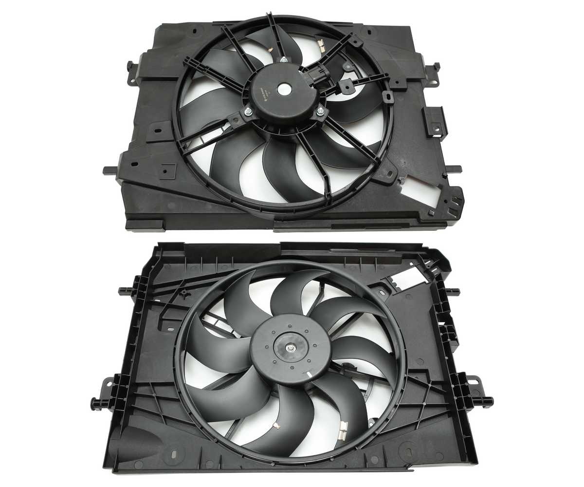 ЭЛЕКТРОВЕНТИЛЯТОР В СБОРЕ VESTA  X-RAY, LARGUS FL 21-, С КОЖУХОМ  VOLRAM