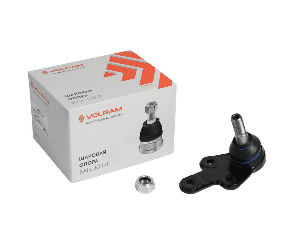 ОПОРА ШАРОВАЯ FORD FOCUS II 04-12, C-MAX (DM2) 07-10 (Ø 18мм); НИЖНЯЯ; ЛЕВАЯ/ПРАВАЯ; (VOLRAM) VR39846