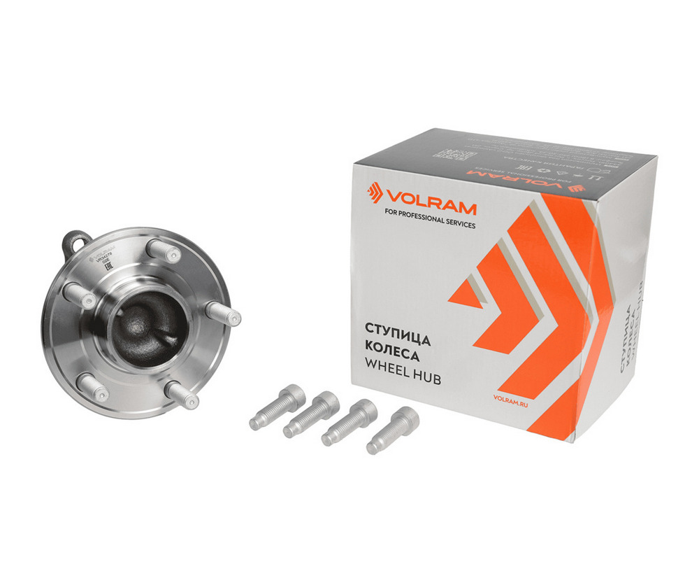 СТУПИЦА для а/м FORD FOCUS III (10-); С ABS; ЗАДНЯЯ В СБОРЕ С ПОДШИПНИКОМ; (VOLRAM) VR34278