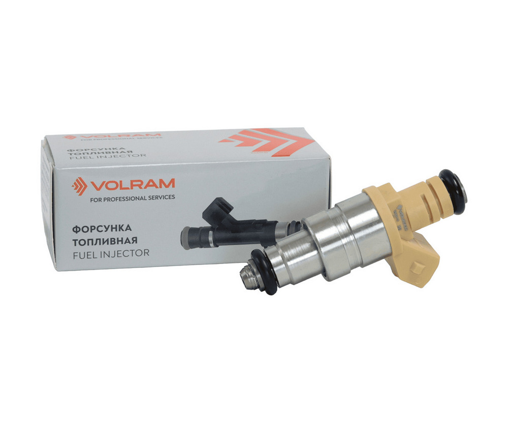 ФОРСУНКА ВАЗ-2110 V1,5 8КЛ.  VOLRAM (ЖЕЛТАЯ) (аналог Siemens 6393)
