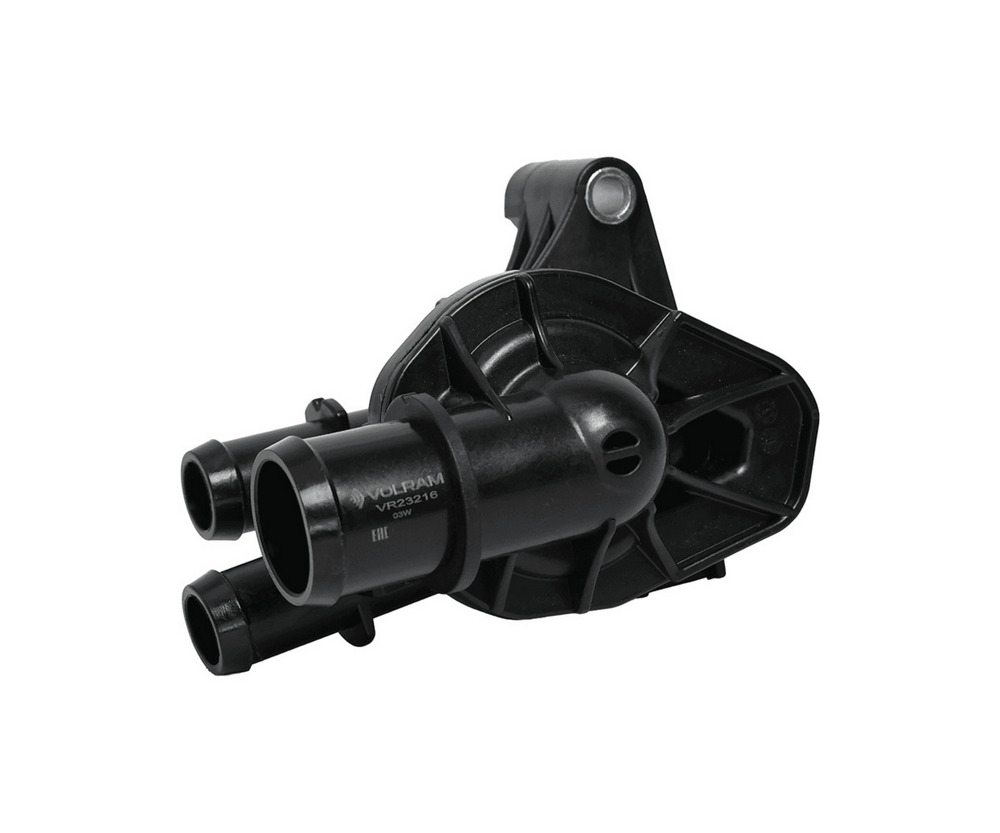 ТЕРМОСТАТ для а/м FORD FOCUS III 14-, KUGA II 13-; (+82°С); ПЛАСТИК. КОРПУС; (VOLRAM) VR23216