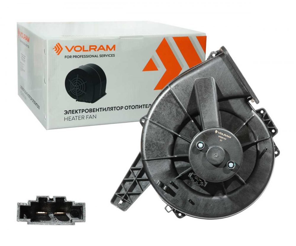 МОТОР ОТОПИТЕЛЯ VW POLO SEDAN 10- SKODA FABIA ROOMSTER 07- RAPID 12- С КОНД (VOLRAM) VR28154