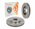 ДИСК ТОРМОЗНОЙ ПЕРЕДНИЙ для а/м NISSAN JUKE F15 (10-), X-TRAIL T31 (07-13), QASHQAI J10 (08-13); D=296mm; вент.; (VOLRAM) VR27159