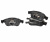 КОЛОДКИ ПЕРЕДНИЕ DUSTER 10-FLUENCE 10-MEGANE III 08- С УШКАМИ 155ММ (VOLRAM) VR26154