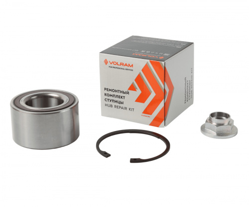 РЕМКОМПЛЕКТ СТУПИЦЫ для а/м MAZDA 6 GH 2WD (07-12), MAZDA 3 BK, BL (03-13); С ABS; ПЕРЕДНИЙ (45*80*42) (VOLRAM) VR34685