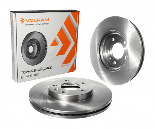 ДИСК ТОРМОЗНОЙ ПЕРЕДНИЙ для а/м CHEVROLET CRUZE J300, J305, J308 (09-); OPEL ASTRA J (10-), ZAFIRA P12 (11-); D=300mm; вент.; (VOLRAM) VR27151