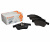 КОЛОДКИ ПЕРЕДНИЕ DUSTER 10-FLUENCE 10-MEGANE III 08- С УШКАМИ 155ММ (VOLRAM) VR26154