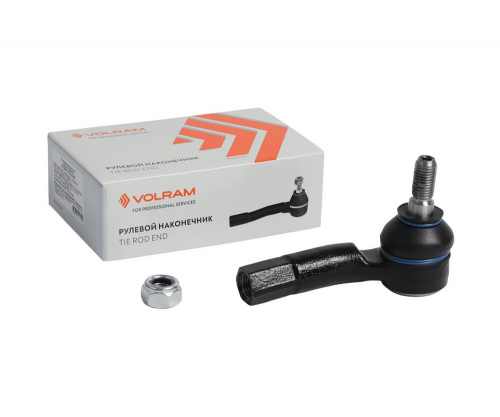 НАКОНЕЧНИК РУЛЕВОЙ для а/м VW POLO SEDAN 10-; SKODA RAPID (NH3, NK3, NK6) 12-22; ПРАВЫЙ; (VOLRAM) VR39645