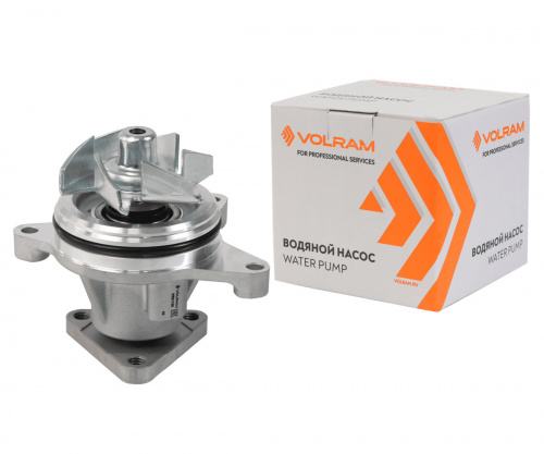 НАСОС ВОДЯНОЙ FOCUS II III 1.8-2.0 KUGA II 13- КРЫЛЬЧАТКА - СТАЛЬ VOLRAM VR21135