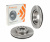 ДИСК ТОРМОЗНОЙ ПЕРЕДНИЙ для а/м SKODA OCTAVIA II (04-13), YETI 5L (09-17); VW GOLF V-VII (03-); 1ZF, 1ZM; D=280mm; вент.; (VOLRAM) VR27156