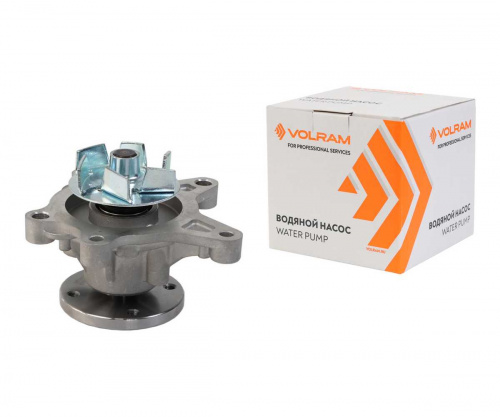 НАСОС ВОДЯНОЙ SOLARIS I 10- II 17- KIA RIO III 11- IV 17- ДВ. GAMMA КРЫЛЬЧАТКА - СТАЛЬ VOLRAM VR21132