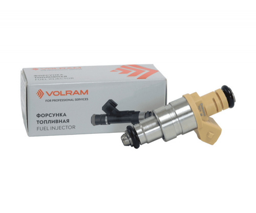 ФОРСУНКА ВАЗ-2110 V1,5 8КЛ.  VOLRAM (ЖЕЛТАЯ) (аналог Siemens 6393)