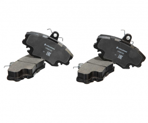 КОЛОДКА ПЕРЕДНЯЯ  VOLRAM LARGUS ABS+/-, 8 кл. (с 2 датчиками)